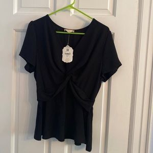 Altar’d State Black Blouse